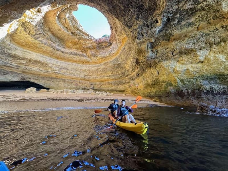 Benagil Kayak Tour: Explore Secret Caves with Licensed Guide - Why the Albandeira start matters