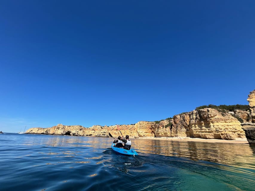 Benagil Kayak Tour: Explore Secret Caves with Licensed Guide - Entering Benagil Cave by kayak