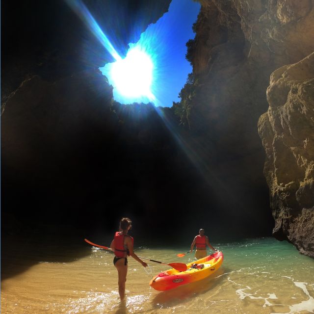 Benagil: Kayaking Adventure in Benagil Caves & Marinha Beach - What the $29 price really covers