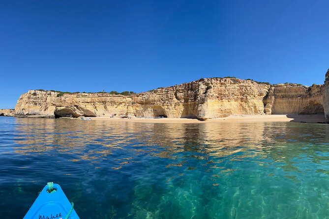 Benagil, Marinha & Albandeira - Kayak w/ Local Guide - Returning to Albandeira after about five kilometers