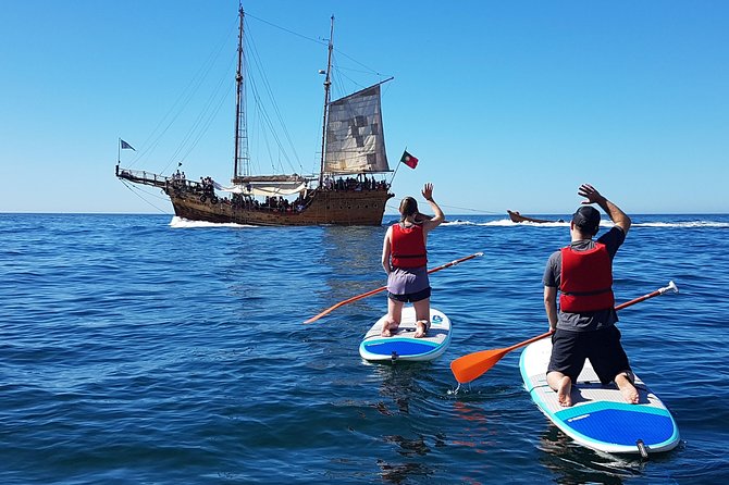 Benagil SUP - Carvalho Beach and the smaller formations