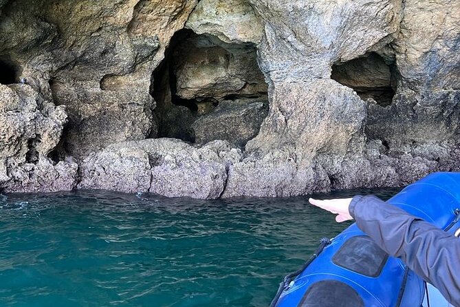 Boat trip along the Golden Coast and Benagil Caves - The swim stop, and why you may want a towel
