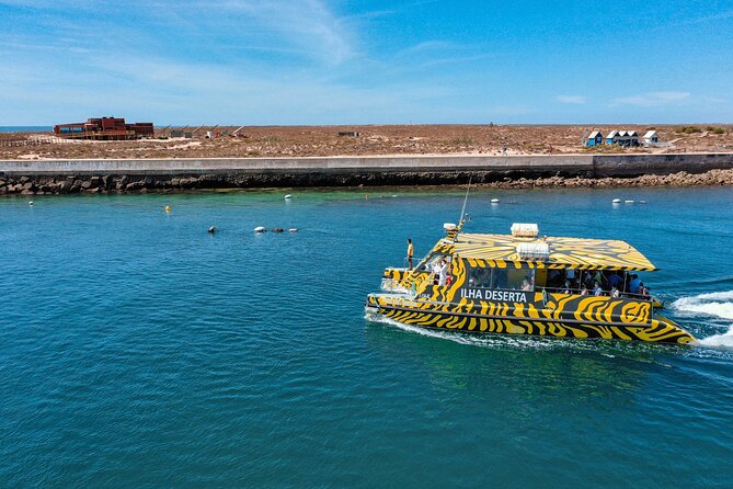 Boat trip from Faro to Ilha Deserta by Ferry - What the arrival pier means for your island day
