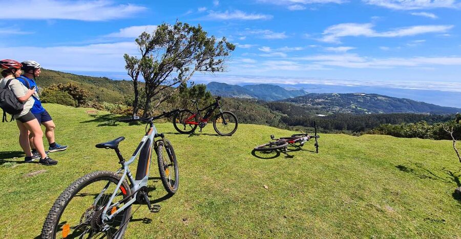 Camacha: Levada Trail e-Bike Guided Tour - Getting comfortable with the electric mountain bike