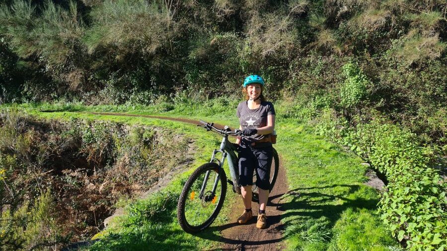 Camacha: Levada Trail e-Bike Guided Tour - The water mill and the odd-shaped tree