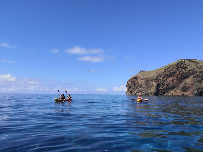 Caniço, Madeira: Marine Reserve Kayak & Snorkelling Tour - Starting from Caniço and reaching the water