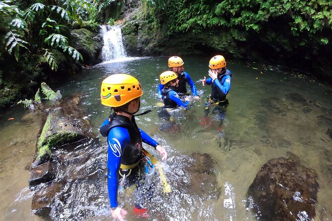 Canyoning Experience - half day - Natural slides, jumps, zip lines, and rappels