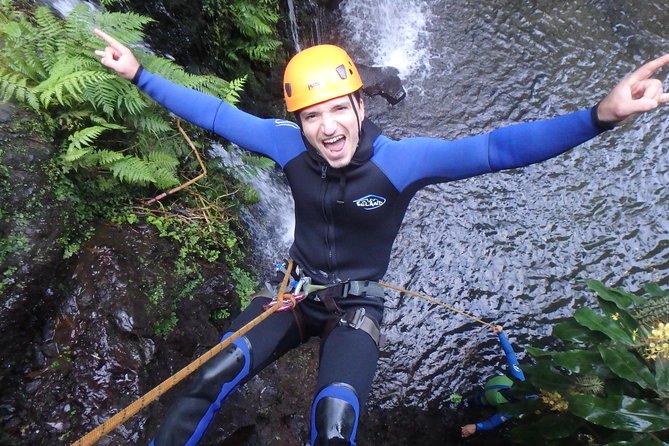 Canyoning Experience - half day - Getting fitted with helmet, wetsuit, and boots