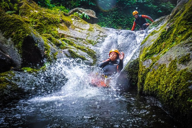 Canyoning Experience in Ribeira dos Caldeirões Sao Miguel -Azores - Reaching the canyon at Ribeira dos Caldeirões