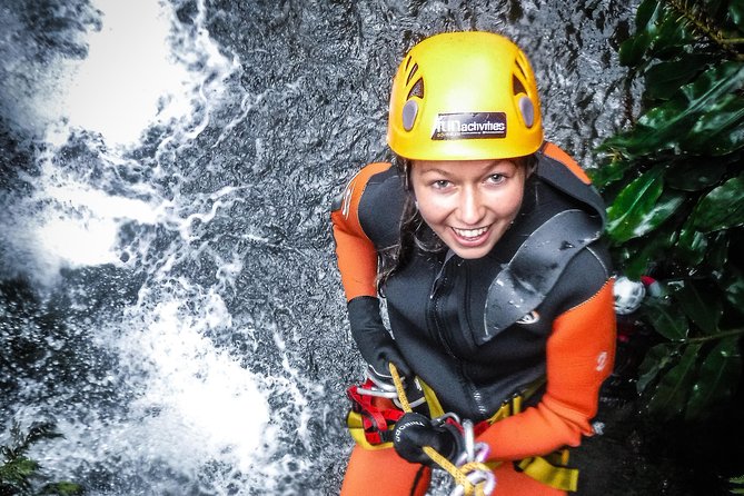 Canyoning Experience in Ribeira dos Caldeirões Sao Miguel -Azores - Optional jumps, a natural slide, and cool water
