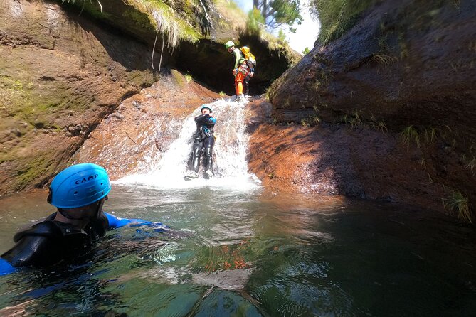 Canyoning in Madeira Island- Level 1 - Four rappels and a 12-meter descent