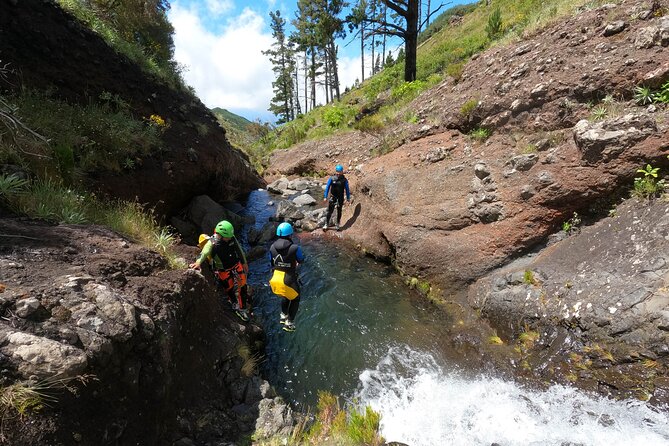 Canyoning in Madeira Island- Level 1 - Small pools, natural slides, and the fun factor