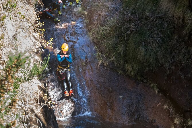 Canyoning in Madeira: Ribeira das Cales - Funchal Ecological Park - Getting fitted and learning the basics