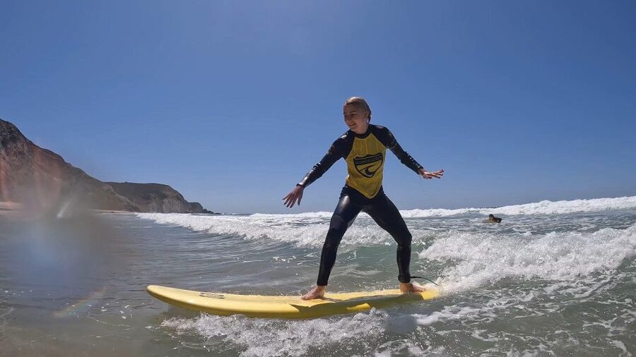 Carrapateira: Surf Lesson - The beach setting and the weather