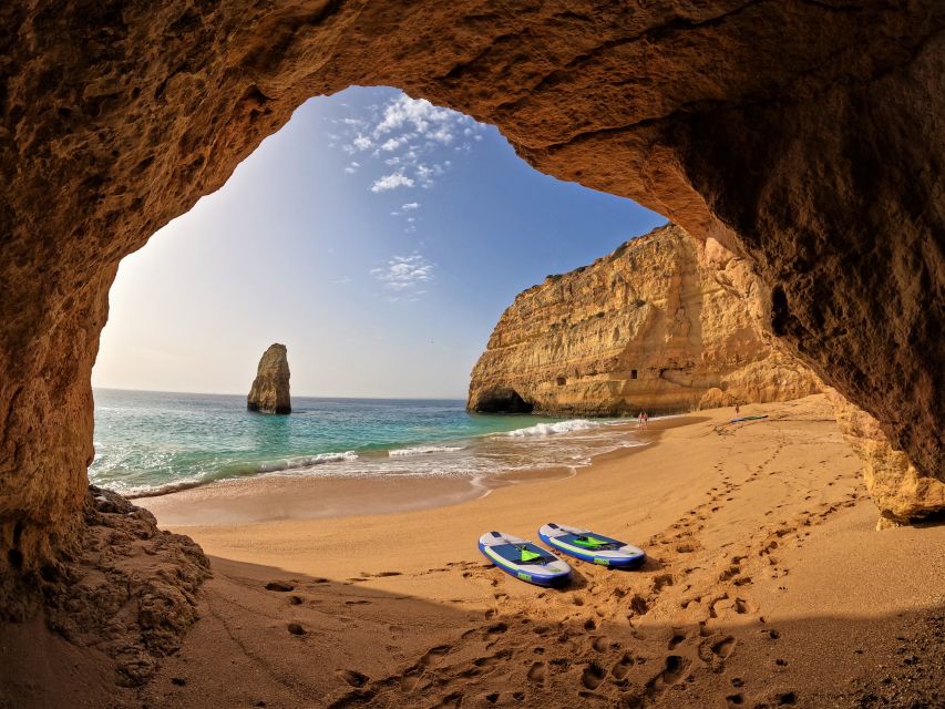 Carvoeiro: Benagil Cave Kayak Tour with 4k Photos - Carvalho Beach Gives the Morning a Quiet Start