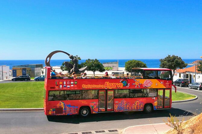 City Sightseeing Albufeira Hop-On Hop-Off Bus Tour - The Red Line from the center to São Rafael