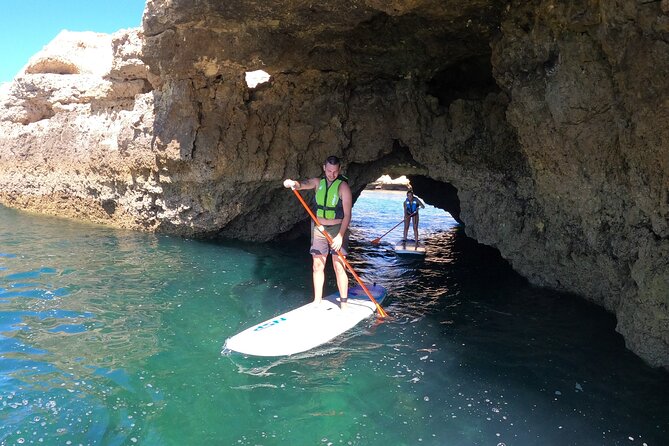 Cliffs & Caves Stand Up Paddle Adventure - Paddling beside the cliffs and into caves