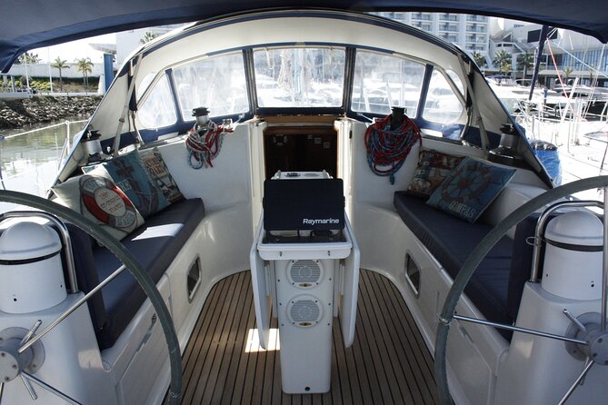 Coastal Tour on a Luxury Sailing Yacht From Vilamoura - Olhos de Água and its fishing boats