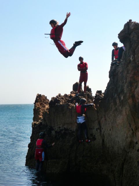 Coasteering Algarve: Cliff Jump, Swim & Climb in Sagres - Ingrina Beach starts with safety, not bravado
