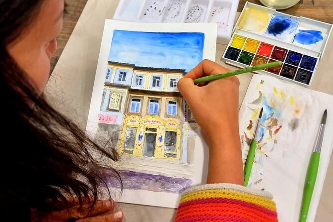 Create Watercolour With Hugo do Lago in Porto - Timing, transport, and practical details