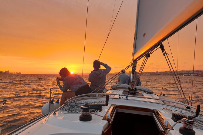 Daytime/Lisbon Sunset Boat with history and wine (small group) - The first river views: Belém from the water
