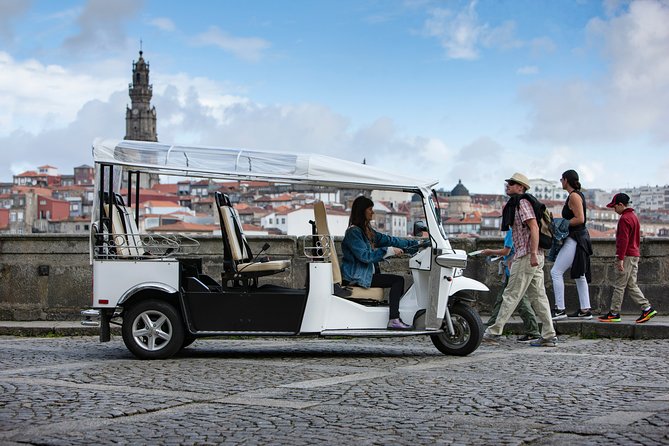 Discover Porto's Highlights on a 2-Hour Private Electric Tuk Tuk - Ten minutes at Porto Cathedral