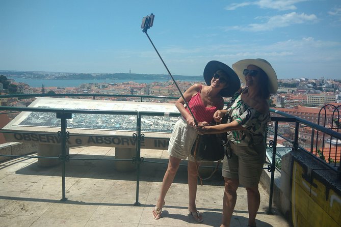 Expert Lisbon Tour with Local Guide in Private Eco Tuk Tuk - Portas do Sol is the classic Alfama photo stop