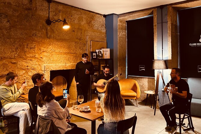 Fado Concert with Welcome Drink - Inside the Approximately 40-Seat Club