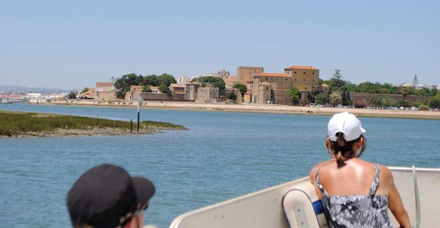 Faro: Ria Formosa Lagoon Small Boat Tour with Local Guide - Faro’s Old Town walls from a new angle
