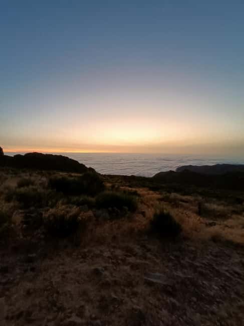 From 0 to 1818 meters to Pico do Arieiro Sunrise - What the $57 price includes