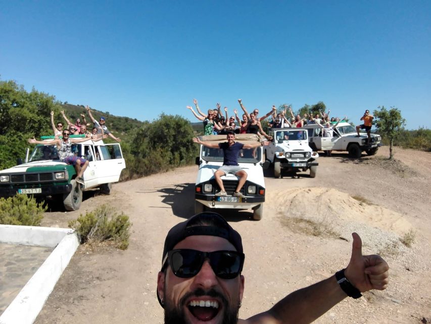 From Albufeira: 4x4 Off-Road Safari & Vineyard Wine Tasting - Arriving at the local winery