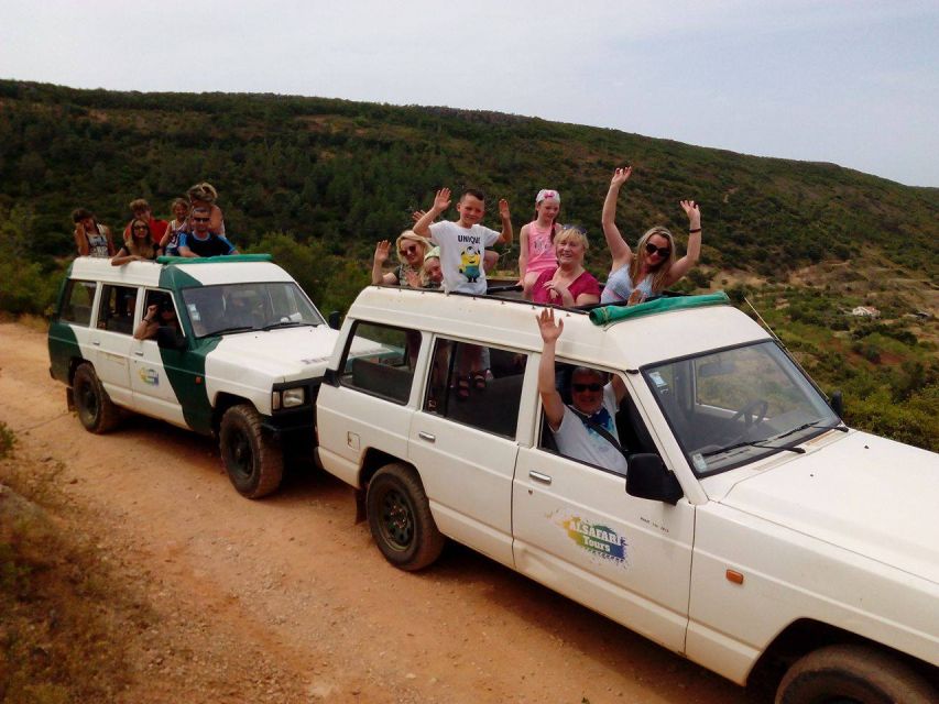 From Albufeira: 4x4 Off-Road Safari & Vineyard Wine Tasting - Tasting four or five wines with local snacks