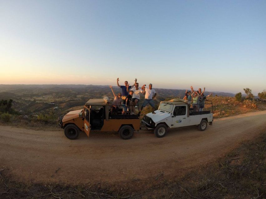 From Albufeira: Algarve Sunset Jeep Tour with Tastings - Sunset from the hills