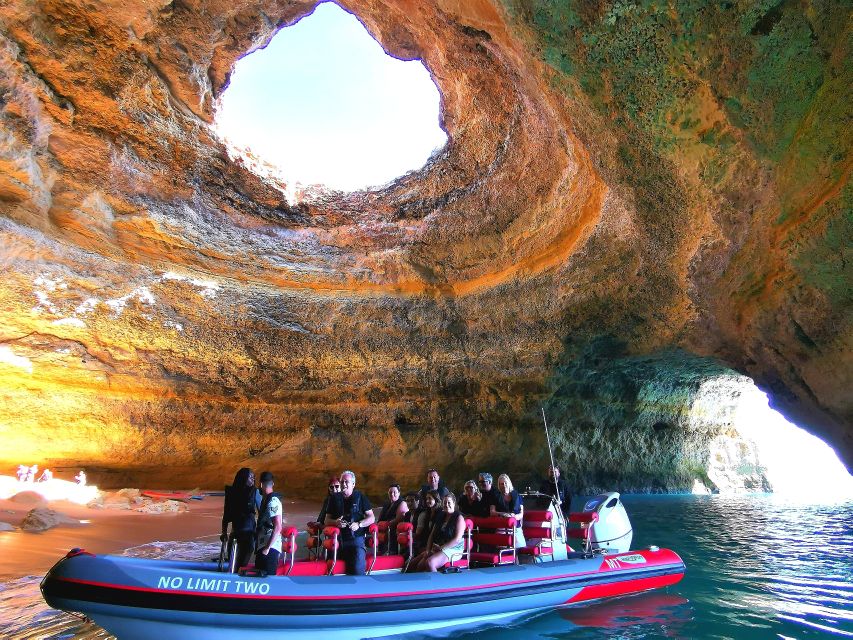 From Albufeira: Benagil Caves and Dolphins Guided Boat Tour - Who should choose this tour?