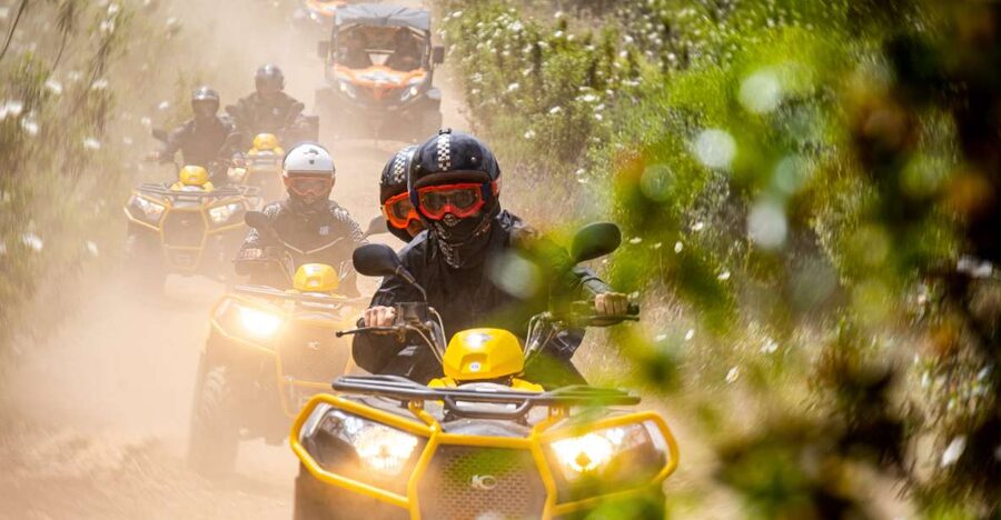 From Albufeira: Half-Day Off-Road Quad Tour - Leaving Albufeira for the Algarve countryside