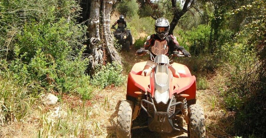 From Albufeira: Paderne Adventure Quad Ride - The Midway Stop: Views, Photos, and a Castle