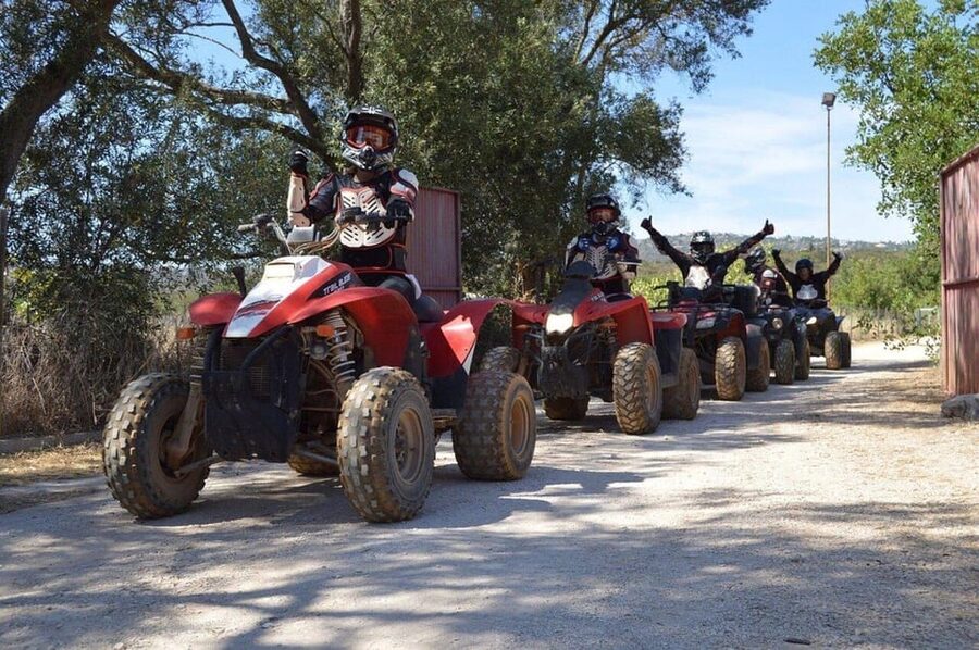 From Albufeira: Paderne Adventure Quad Ride - Guides, Group Size, and Pace
