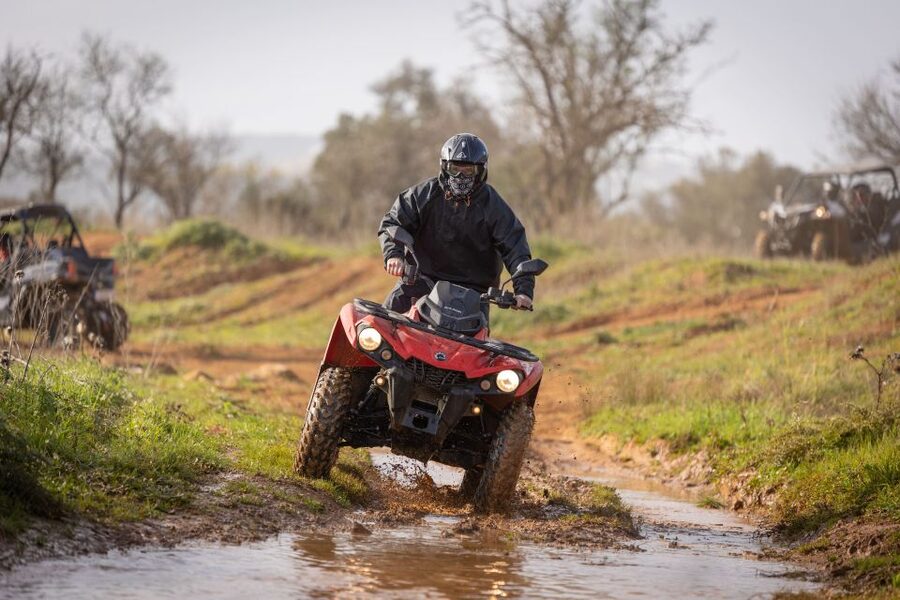 From Almancil: Quad Tour in Algarve Countryside - Rocky tracks, dirt, and gravel