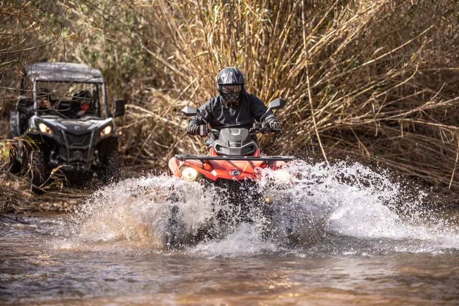 From Almancil: Quad Tour in Algarve Countryside - Getting comfortable with the quad