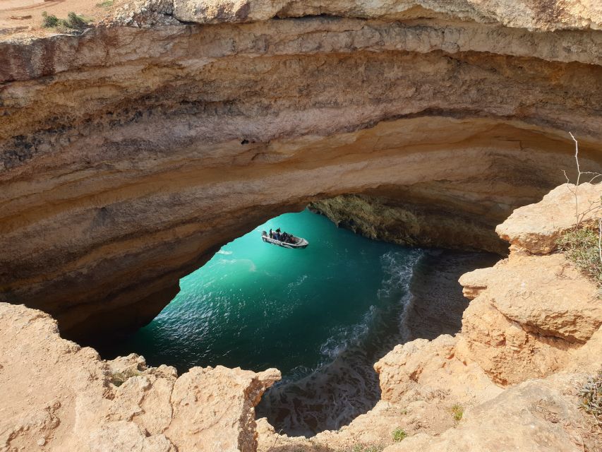 From Armação de Pêra: Benagil Caves and Beaches Boat Tour - The first run of beaches and caves