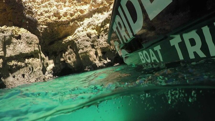 From Armação de Pêra: Benagil Caves and Beaches Boat Tour - Praia da Marinha and the final approach