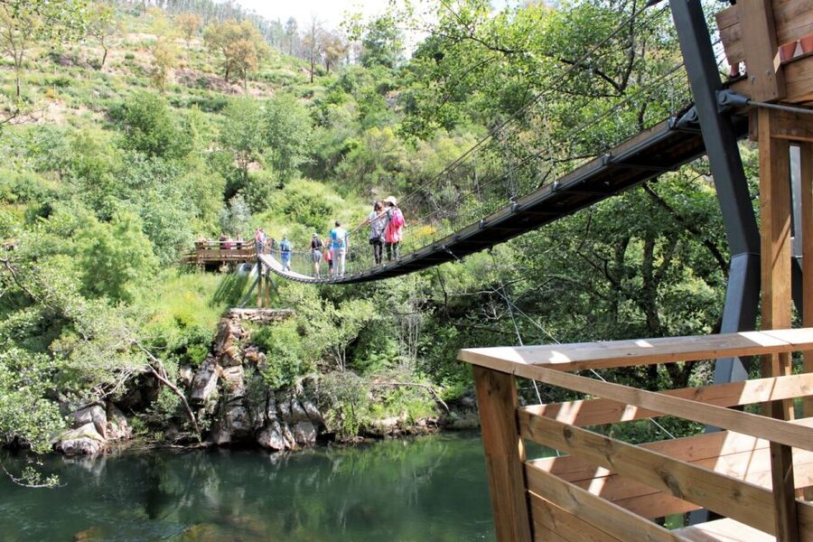 From Arouca: 516 Arouca Bridge & Paiva Walkway Tour - Vau River Beach, snacks, and a swim