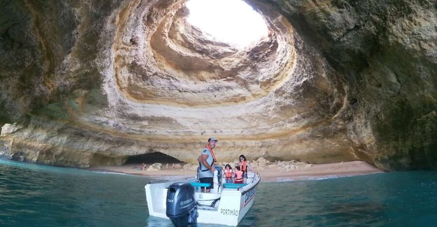 From Carvoeiro: Benagil Caves and Praia da Marinha Boat Trip - Starting beside Carvoeiro Beach