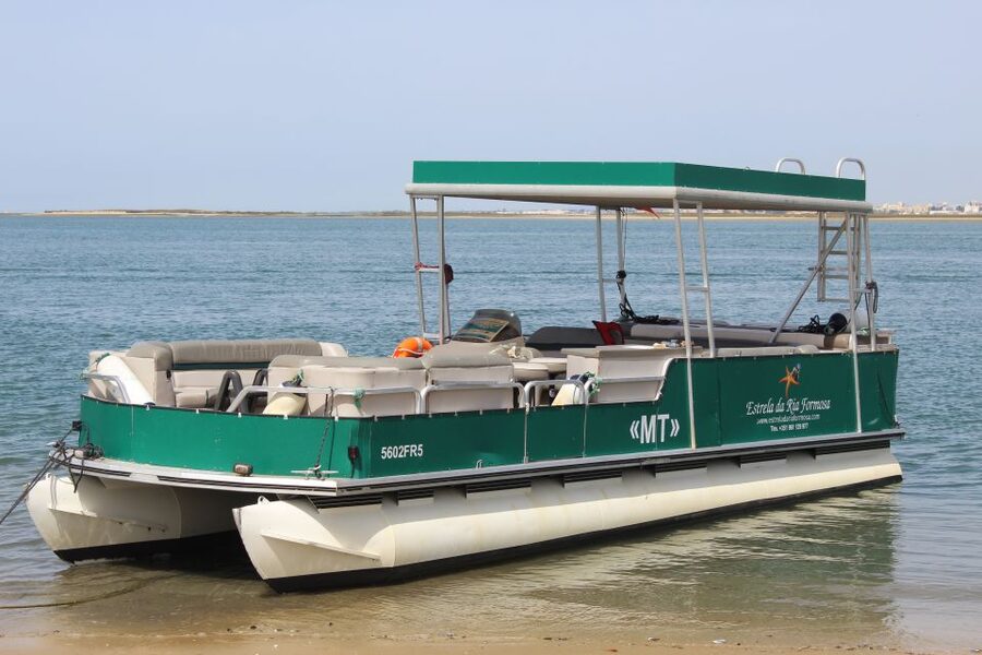 From Faro: 2-Island, 2-Stop Ria Formosa Catamaran Tour - The return route changes with the tide