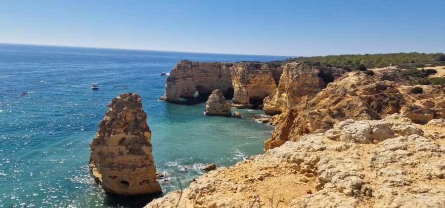 From Faro: 7 Valleys Hiking, Benagil Cave, & Snorkeling Tour - How much time do you spend in the van?