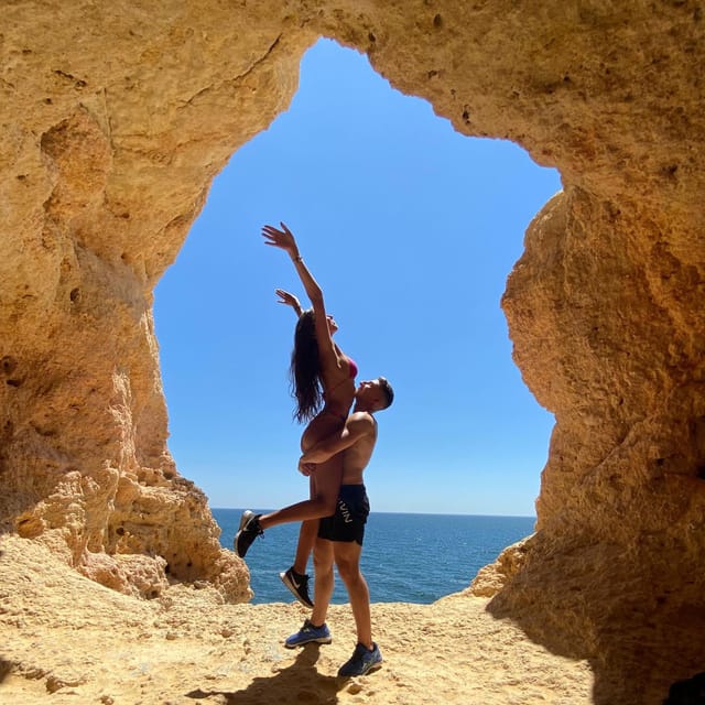 From Faro: Benagil, Algar Seco, 7 Hanging Valleys, & Marinha - What is included, and what you still need