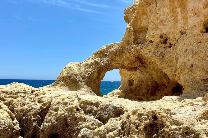 From Faro : Benagil, Algar Seco, 7 Hanging Valleys & Navy - Praia da Marinha and the opening of the Seven Hanging Valleys