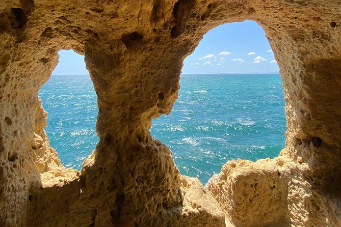 From Faro : Benagil, Algar Seco, 7 Hanging Valleys & Navy - What the $66.52 price really covers