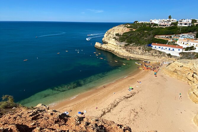 From Faro : Benagil, Algar Seco, 7 Hanging Valleys & Navy - Algar Seco and the Boneca Cave hour and a half