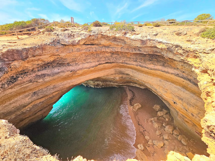 From Faro: Benagil Cave, Marinha Beach, Algar Seco & More - Starting at Faro Marina